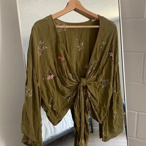 Billabong Knot yours top Green